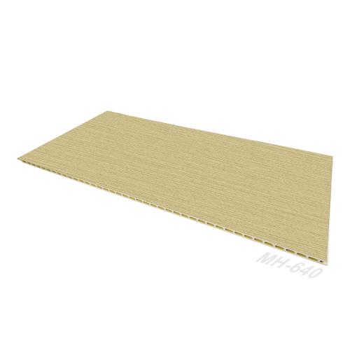 Panel de yeso integrado de bambú y fibra de madera PVC eco-madera
